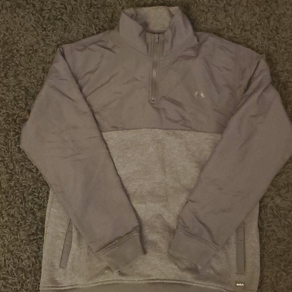 Mens Rvca half zipup